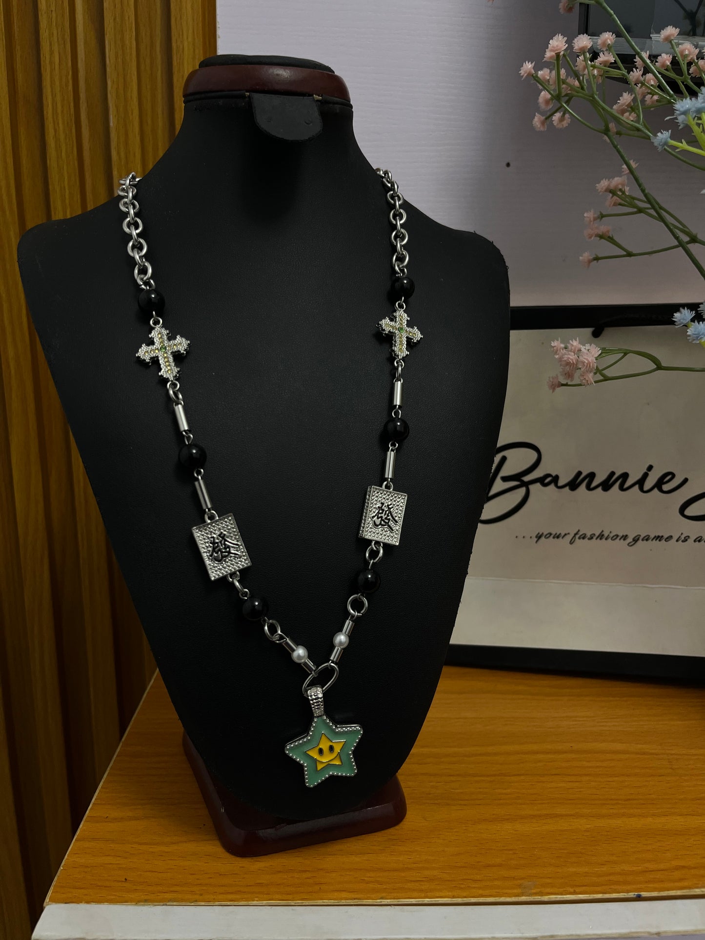 Green pill Necklace ( Type 2)
