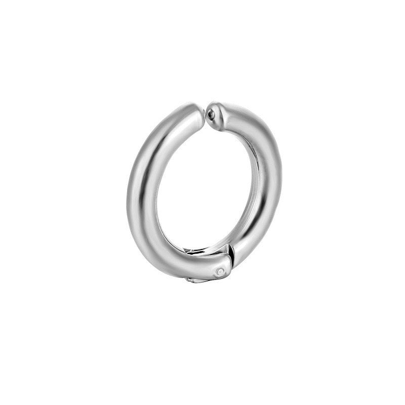 Non-pierced hoop earrings