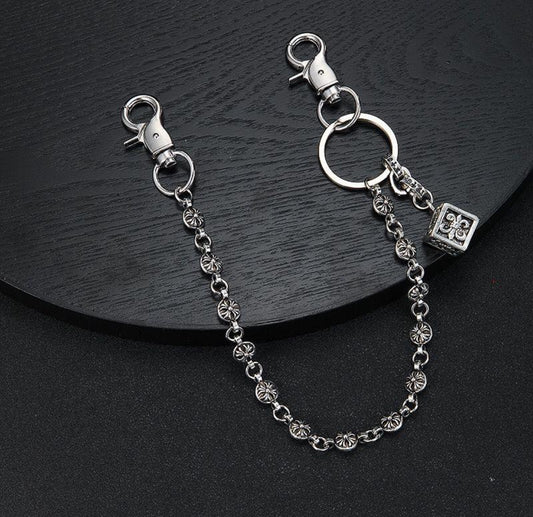 Dice waist chain belt