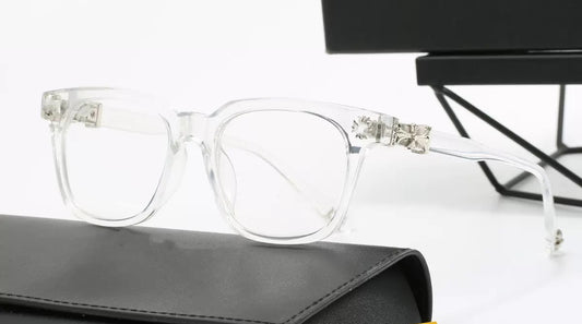 Clear chrome Sunglasses